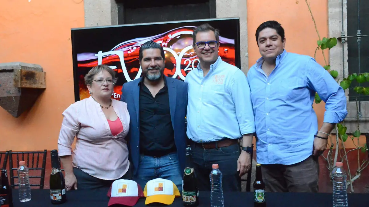 Señalan que el Festival del Queso, Vino y Cerveza registra cada año mayor aceptación.  Foto Luis Luévanos  El Sol de San Juan del Río.